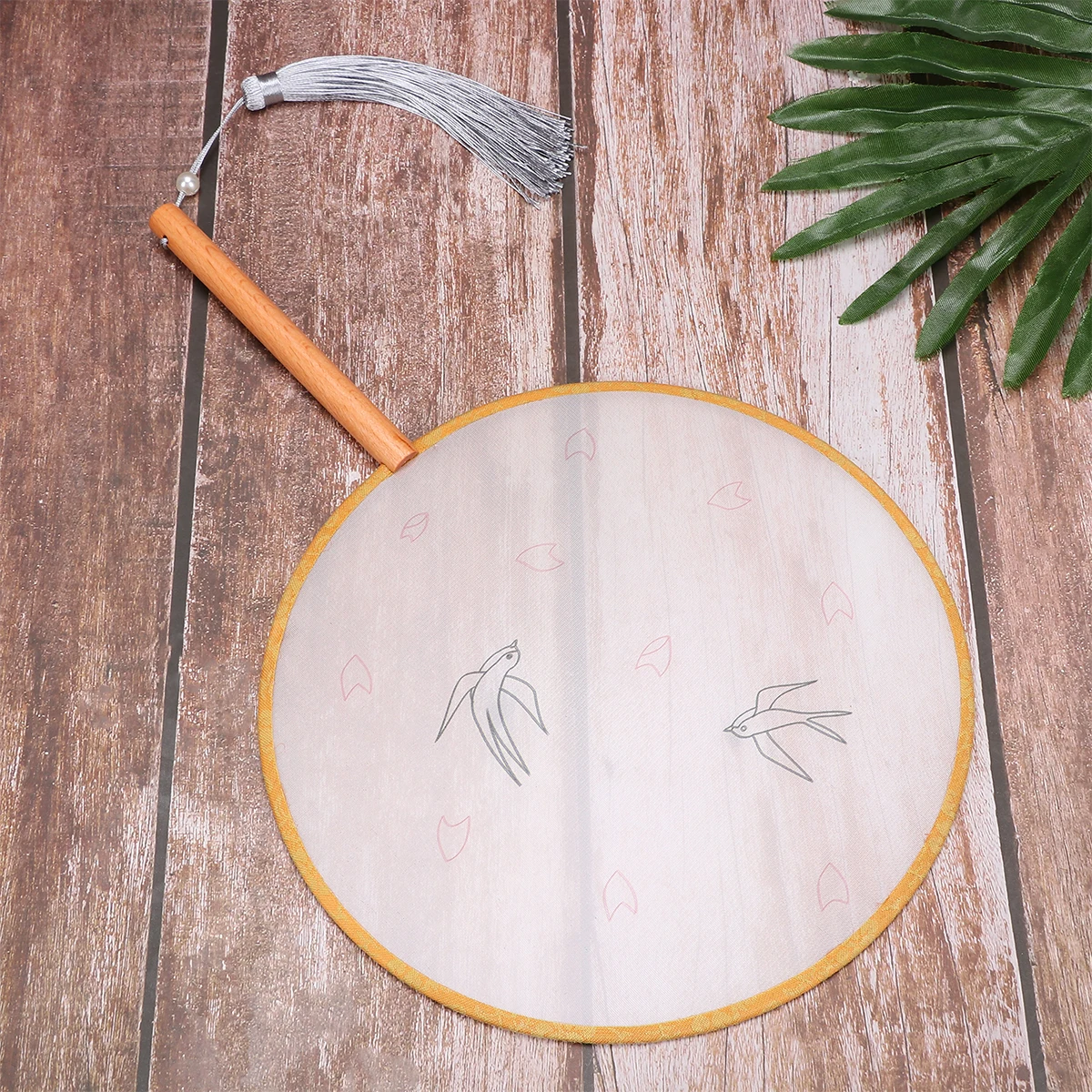 

DIY Supplies Making Materials Embroidery Silk Fan H Diy Supplies made Crafts Long Term Use H made Fan Kit Gifts