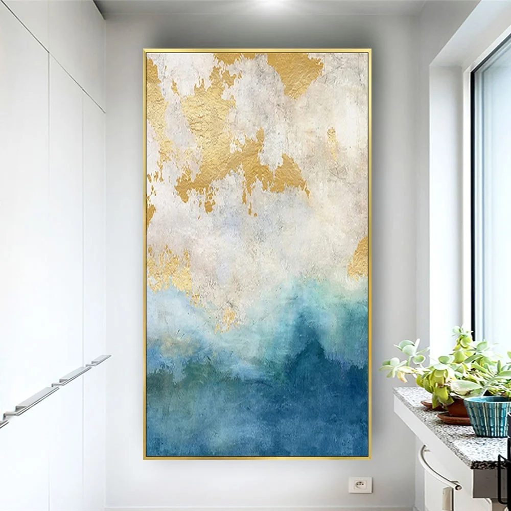 

Aesthetic Mural Handmade Texture Abstratos Oil Painting On Canvas Poster For Home Decor Picture Wall Art Trim Living Room Porch