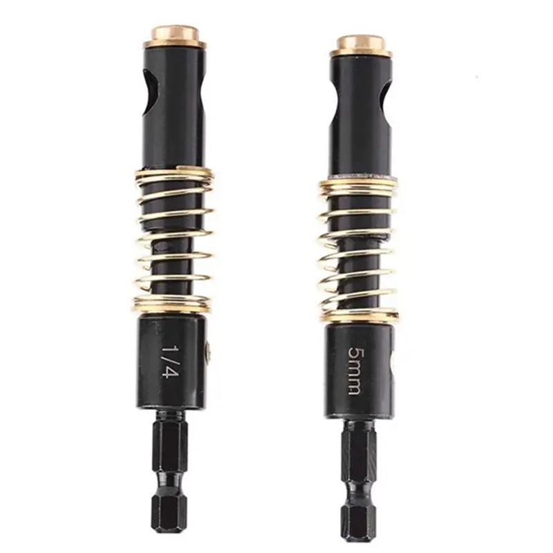 ABMH-Self Centering Hinge Drill Bit Set 2Pcs For Wood Plastic Reaming Drilling 1/4 Inch Hex Shank(5Mm)