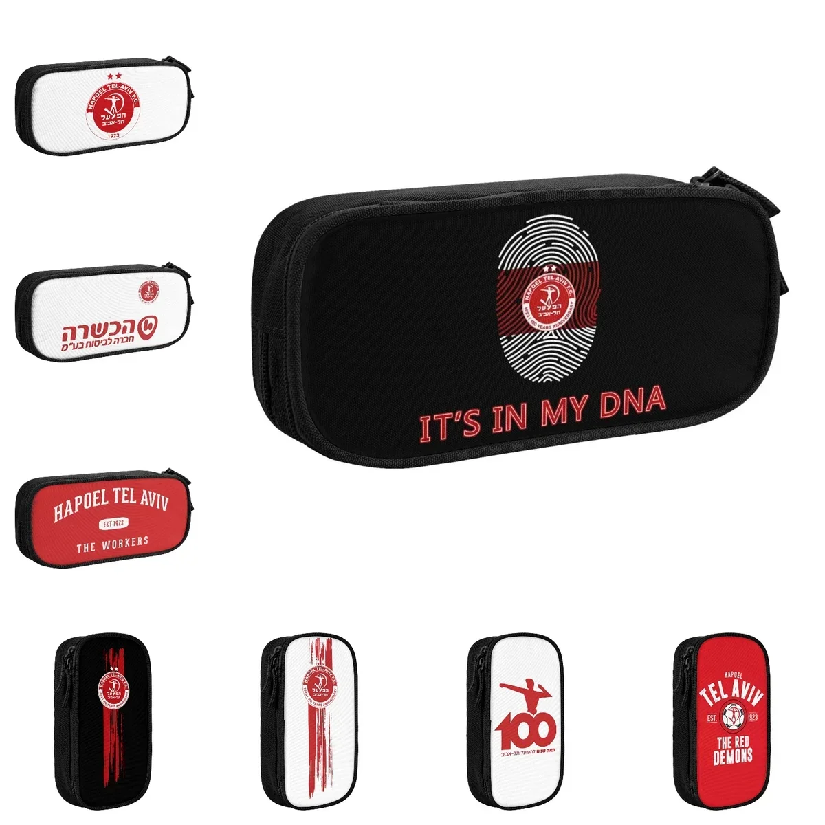 

Hapoel Tel Aviv Big Capacity Pencil Pen Case Stationery Bag Pouch Holder Box Organizer for Teens Girls Adults Student