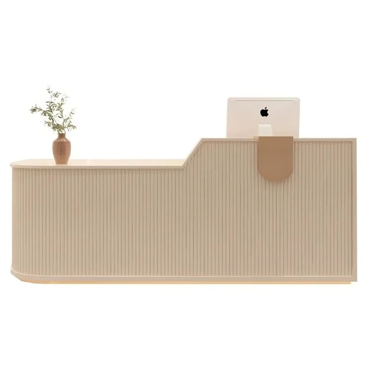 Simple restaurant Reception counter Reception desk Modern beauty salon Baking paint Bar counter Commercial