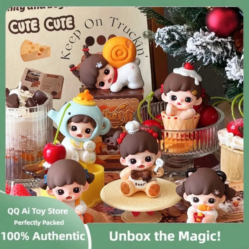 

OriginalSpot Zoraa Sister Treasure Bakery Series Blind Box Zoraa v2 Mini Doll Toy Model Creative Figurine Gift Desktop Ornaments