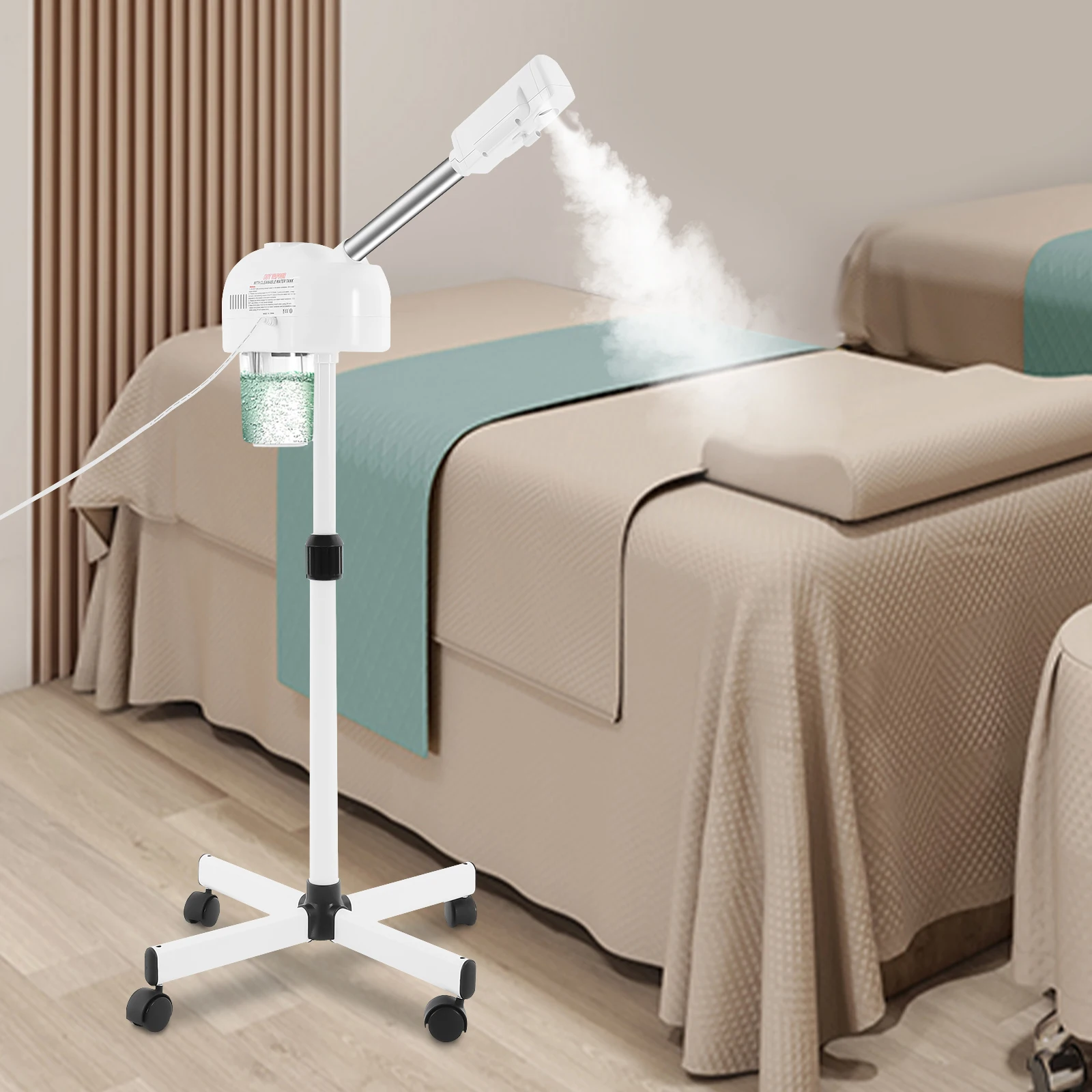 Skin Care Facial Steamer,  Dry Skin Steamer Equipment For Help Open Pores And Increasing Skin Moisture,For Salon Beauty,Home,Spa