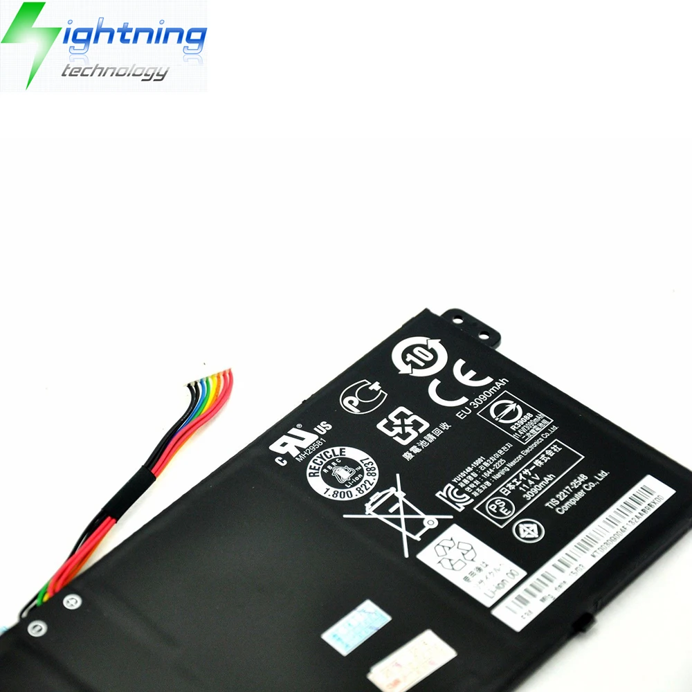 New Genuine Original AC14B18J 11.4V 36Wh Laptop Battery for Acer Aspire V5-132P V3-112 ES1-511 ES1-512 AC14B13J