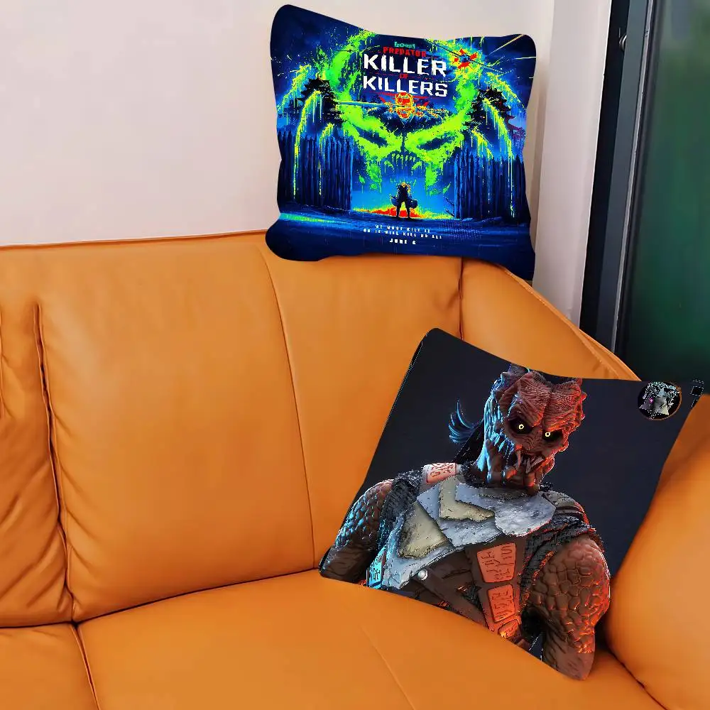 غطاء وسادة من فيلم P-Predator Badlands غطاء وسادة قابل للإزالة وقابل للغسل - كتان ناعم لجميع المواسم