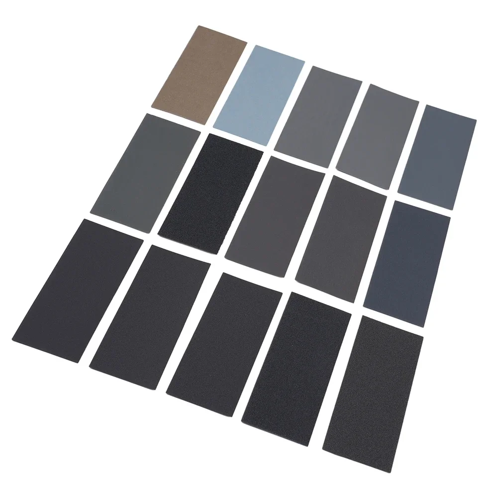

15PCS Dry Wet Sandpaper Waterproof Oil Resistant Sandpaper 57x140mm Sandpaper Polished Metal Glass WoodProduct Plastic Varnishes