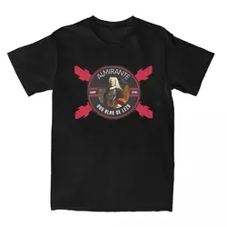 Men T-Shirt Admiral Blas De Lezo Novelty Cotton Tees Short Sleeve Cartagena de Indias T Shirt Crewneck Clothes Plus Size