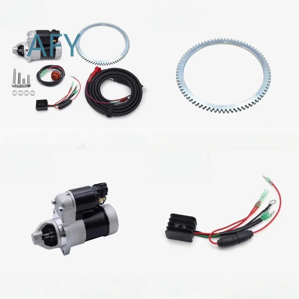 This link is to pay the deposit ！ Electric Start Kit for SUZUKI DF20 20HP 4 Stroke Outboard Motor Starter Relay Cable Rectifier