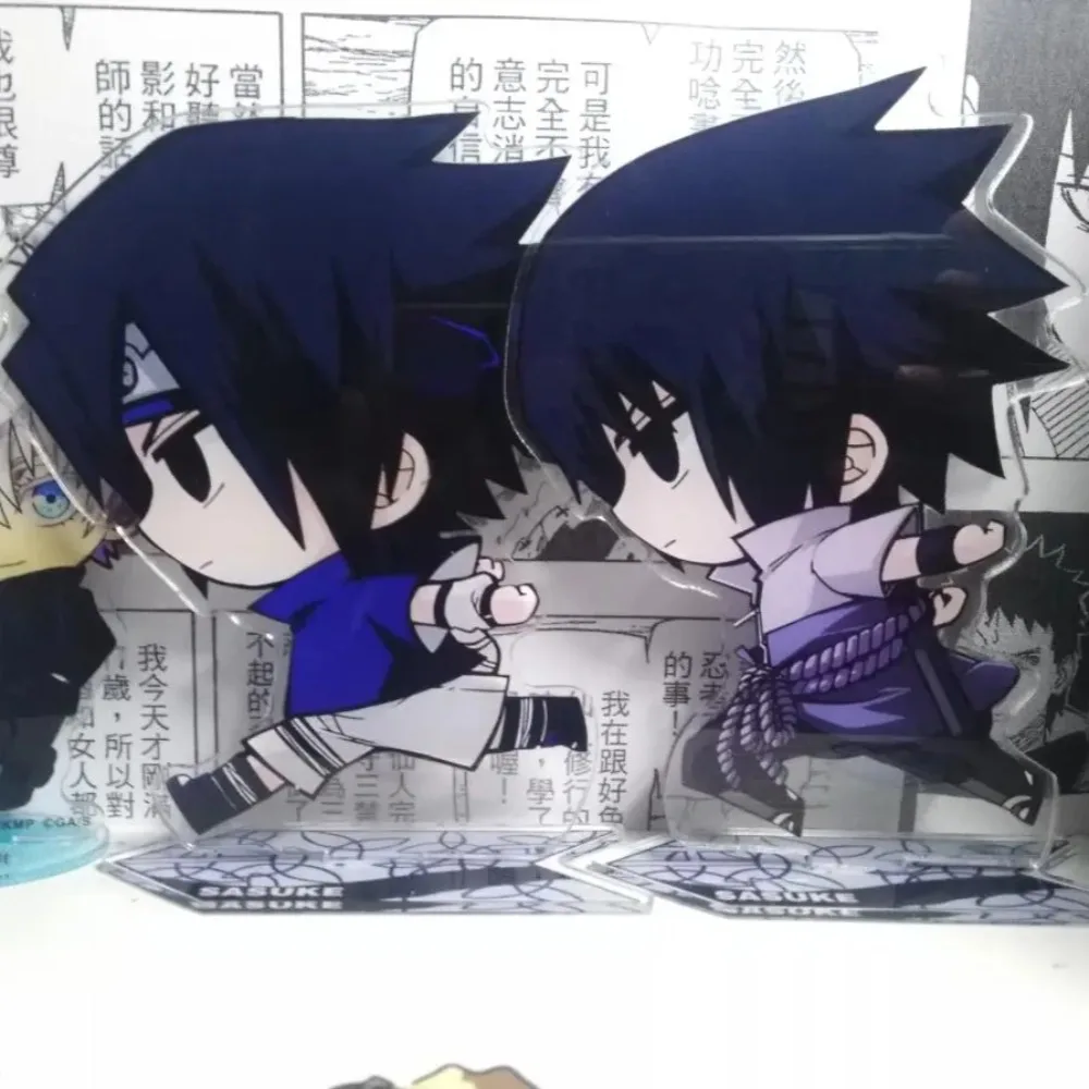 New Uchiha Sasuke Acrylic Stand Figure NARUTO Anime Peripheral Cute Originality Good-looking Bedroom Office Desktop Decorate