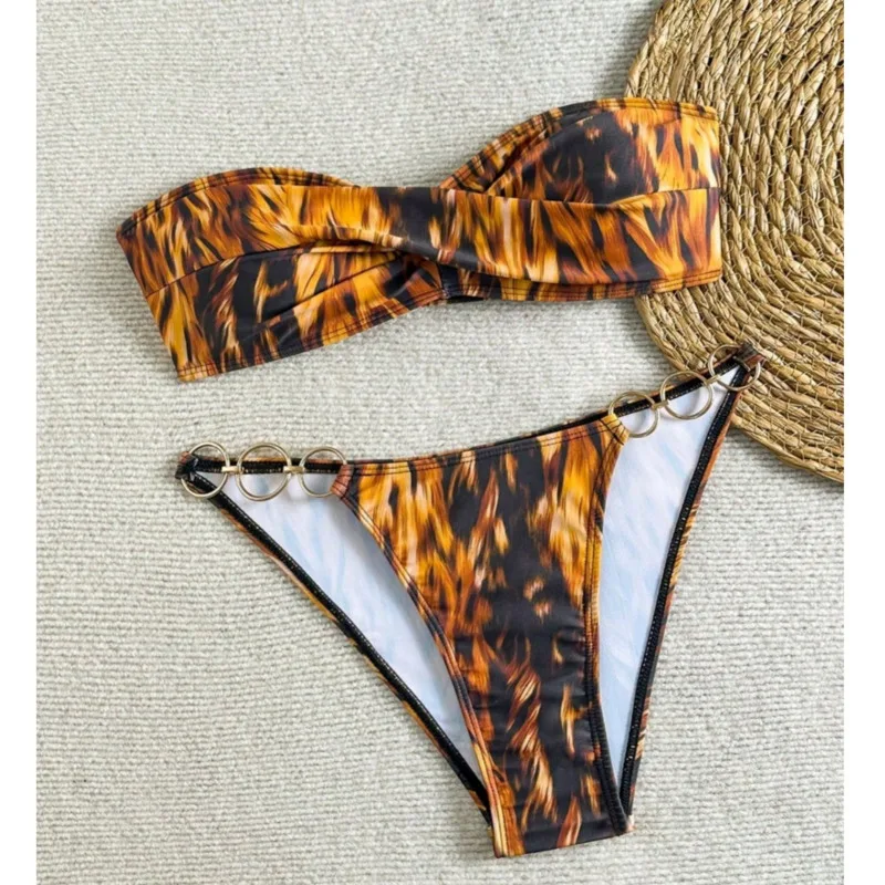 الصيف مثير البيكينيات طباعة النساء ملابس السباحة الإناث لملابس السباحة لباس سباحة البرازيلي مجموعة البكيني بحر بركة الاستحمام