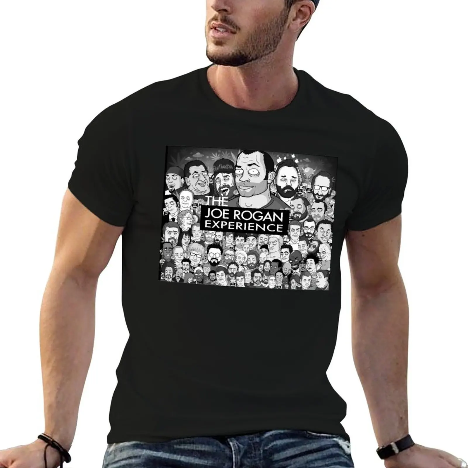 The Joe Rogan Experience T-Shirt printed t shirts for man essential t shirt man t shirts cotton T-shirt