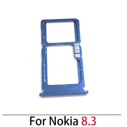 For Nokia 8.3 / 9 SIM Card Tray Slot Holder Adapter Socket Repair Parts