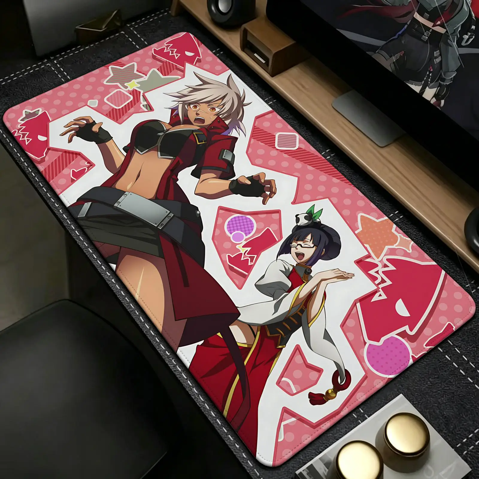 Amplitude Studios  Mouse Pad Esports gaming mouse pad, stitched edge computer desk mat,anime style desktop mouse mat