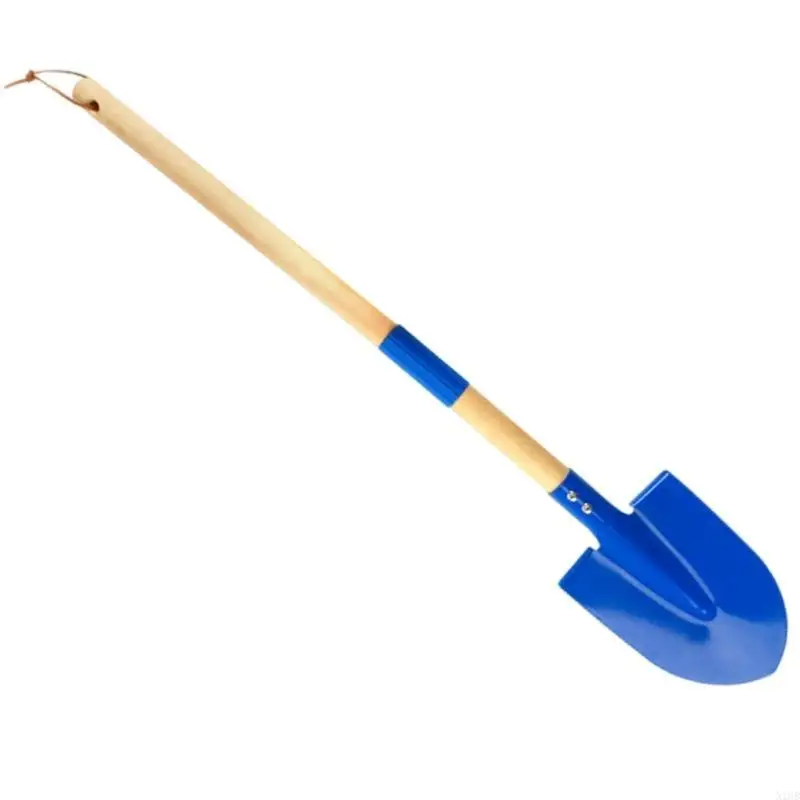 N1HB Kids Beach Schaufel Graben Kleinkind Sandspade Seaside Outdoor Grabenspielspiel Holzgriff