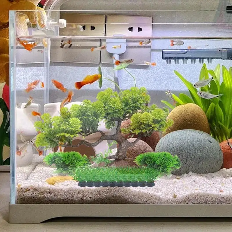 

Water Tank Decorative Plants Simulation Betta Tank Decoration Decorative Aquarium Landscape Scenery Foreground Grass For Home