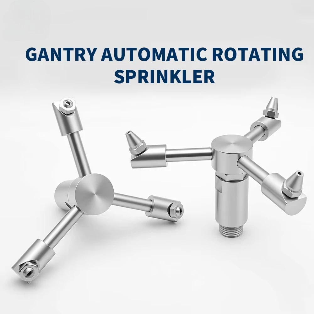 Ss304 360° Rotating Automatically Washing Nozzle Flat Fan/ Cone Model High Pressure  Cleaning Quick Washing