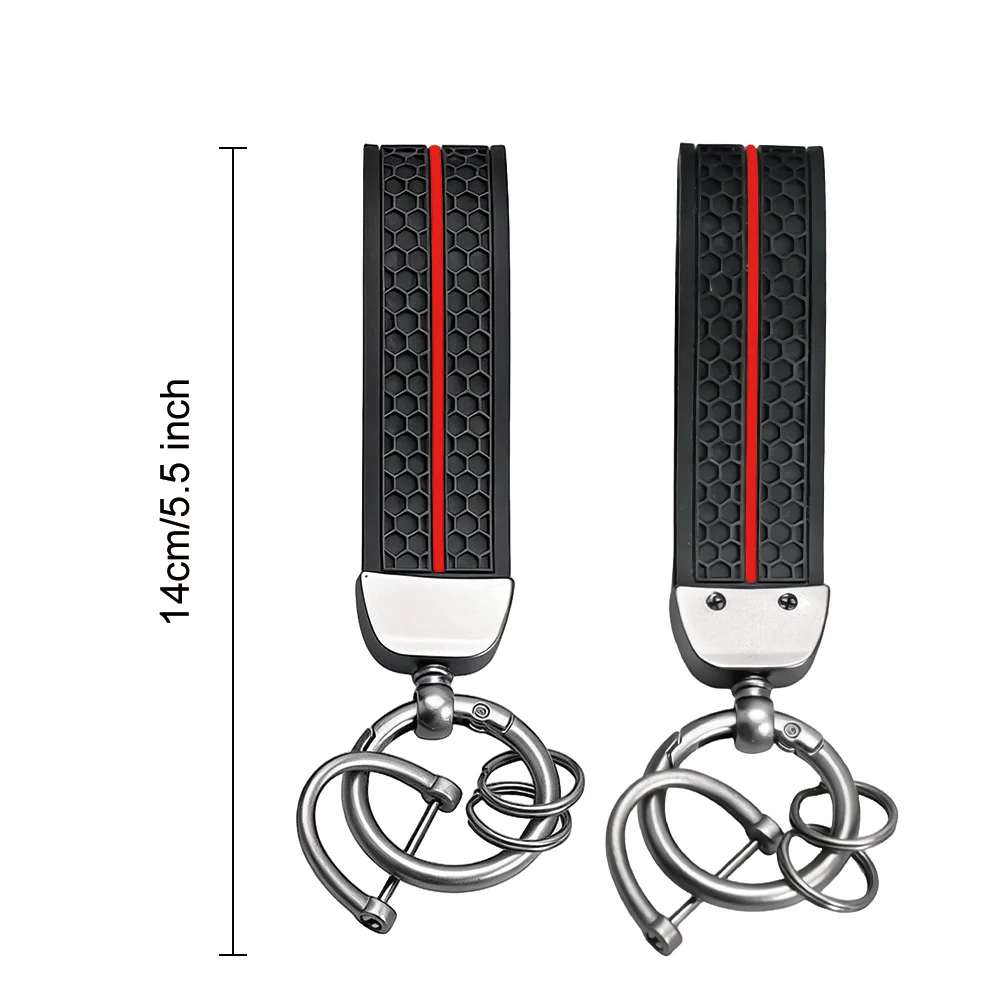 Honeycomb Anti‑Slip Silicone Car Key Case with Keychain for Great Wall Haval H6 2024 H9 2024 M6 Cool Dog Plus F7 F7X Accessories view 5