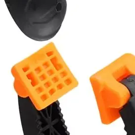 4PCS Black Orange Ratcheting Clamps 6 8 Inch Release Jaw Clamp For Woodworking Board Fixed Spring Retainer Strong Hold