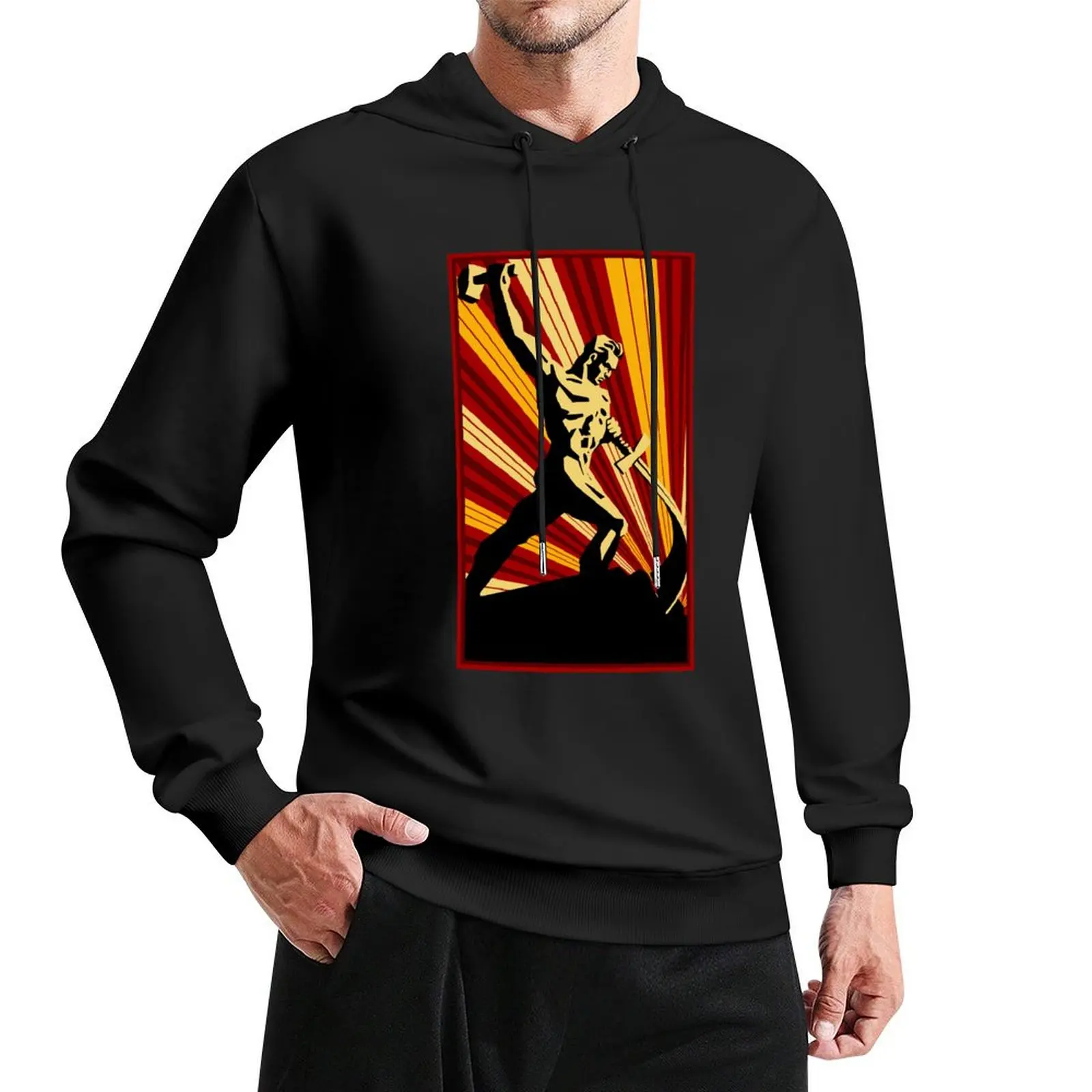 

Swords Into Ploughshares Pullover Hoodie mens clothes men's autumn clothes mens hoodies