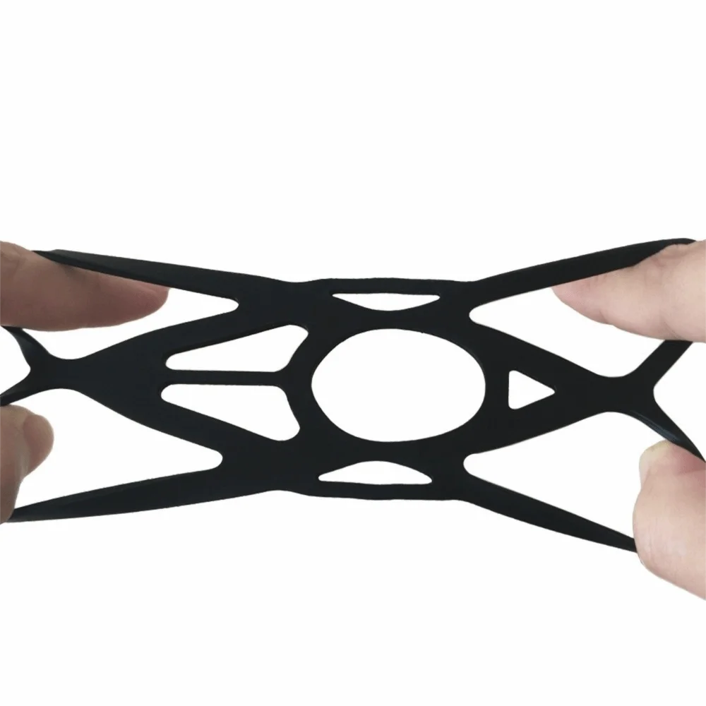 Universelle Silikon-Handyhalterung Gummiband Befestigungsgurt Fahrrad-Handyhalterung Rutschfeste Motorrad-Handyhalterung zum Fahren