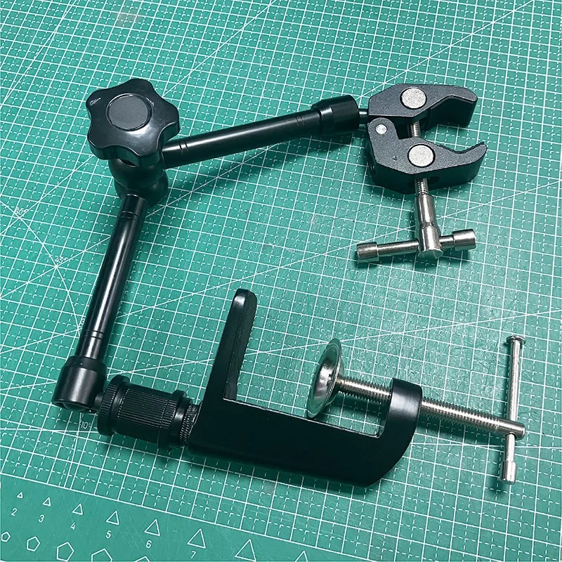 Hot Air Gun & Soldering Iron Holder PCB Fixing Clamp, Tube Type Component Welding Fixture For Mobile Phone Repair Desoldering