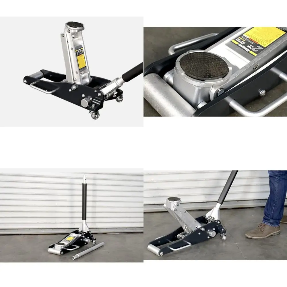 Aluminum Racing Floor Jack 2-Ton Capacity Car Vehicle Garage Shop Mechanic Lift