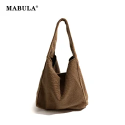 MABULA borsa a mano Vintage in finta pelle scamosciata bohémien per donna 2 pezzi Set borsa a tracolla da donna di Design di lusso elegante borsa per telefono