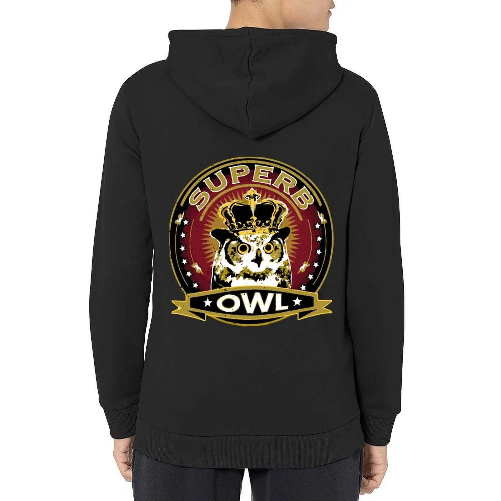 

Superb Owl! Hoodie men's coat men's sweat-shirt male clothes korean style clothes men hoodie