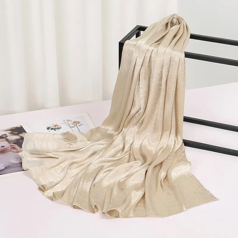 

2025 New Fashion Spring Summer Solid Cachecol Cotonia Pashmina Simples Women Women involves Muslim Hijab Lady