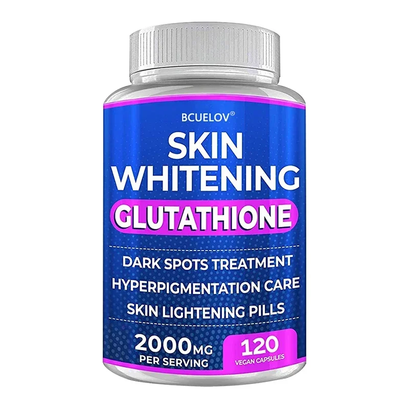 Glutathione Skin Whitening - 2000 mg Glutathione Supplement - Anti-Aging Antioxidant, Skin Nutrition Supplement