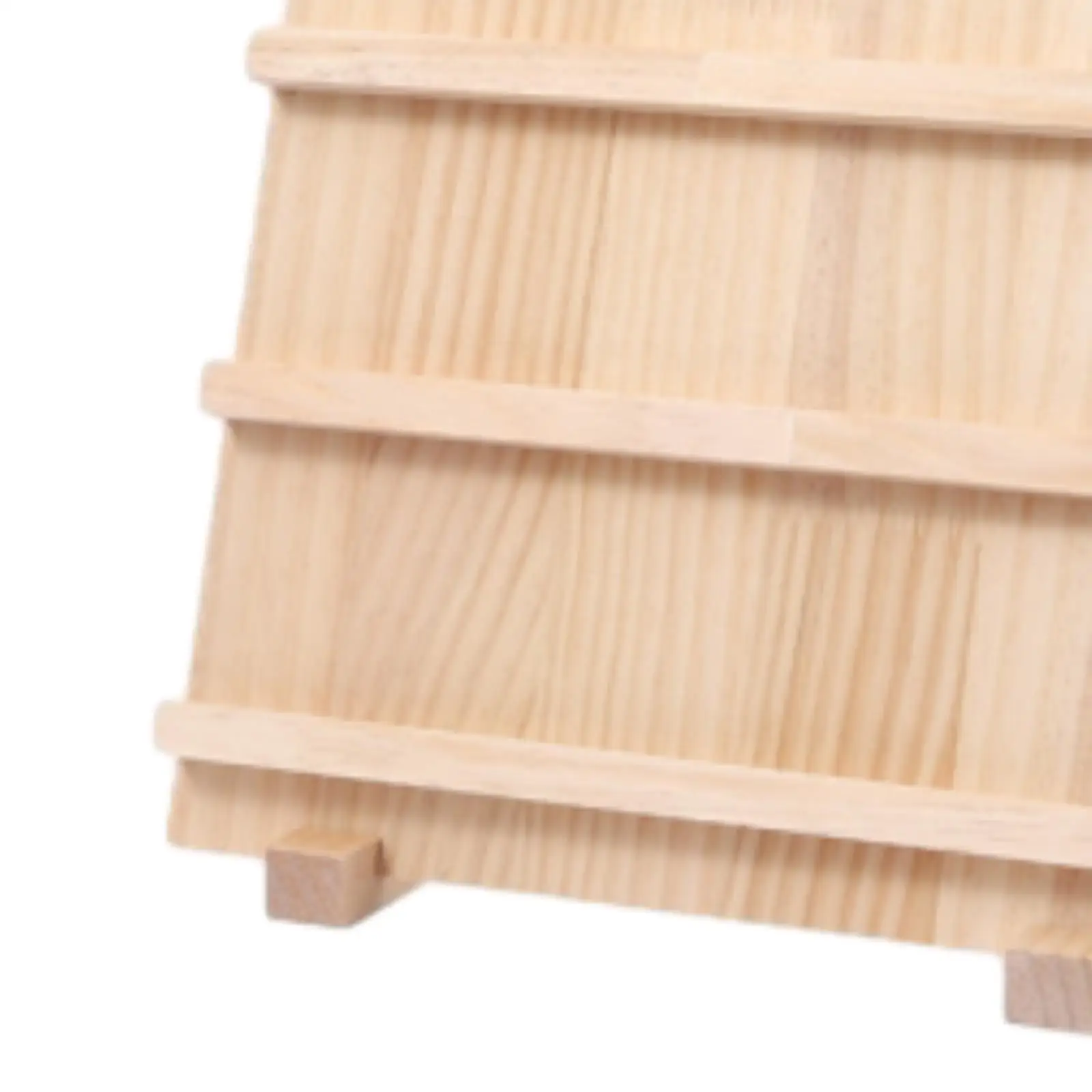 Wooden Jewelry Rack Multi Layers Rustic Showing Shelf Nail Art Display Board