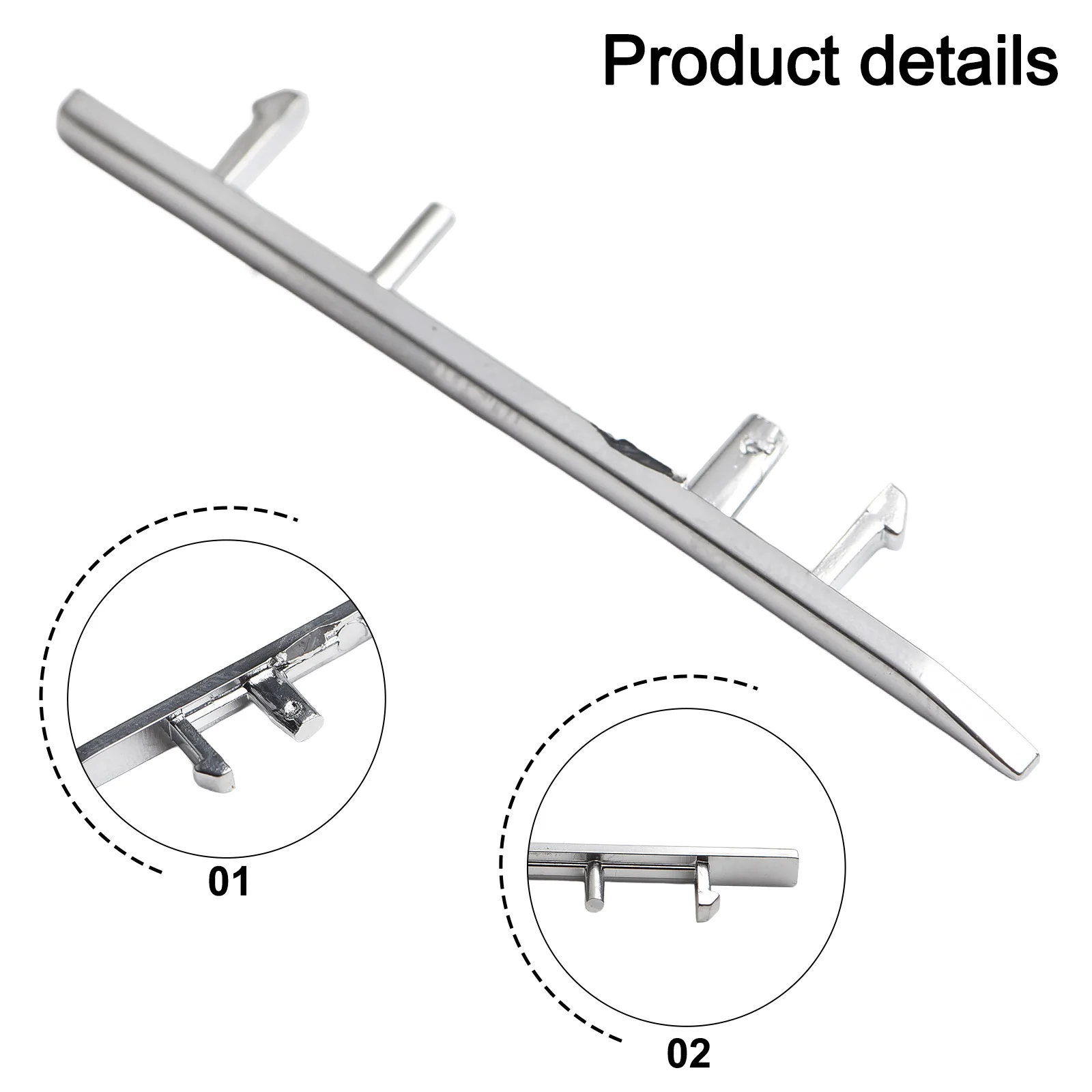 

Switch Button Trim Center A/C Temperature Control Button Trim Strip with Matte Finish for Mercedes W212 E 2008 14