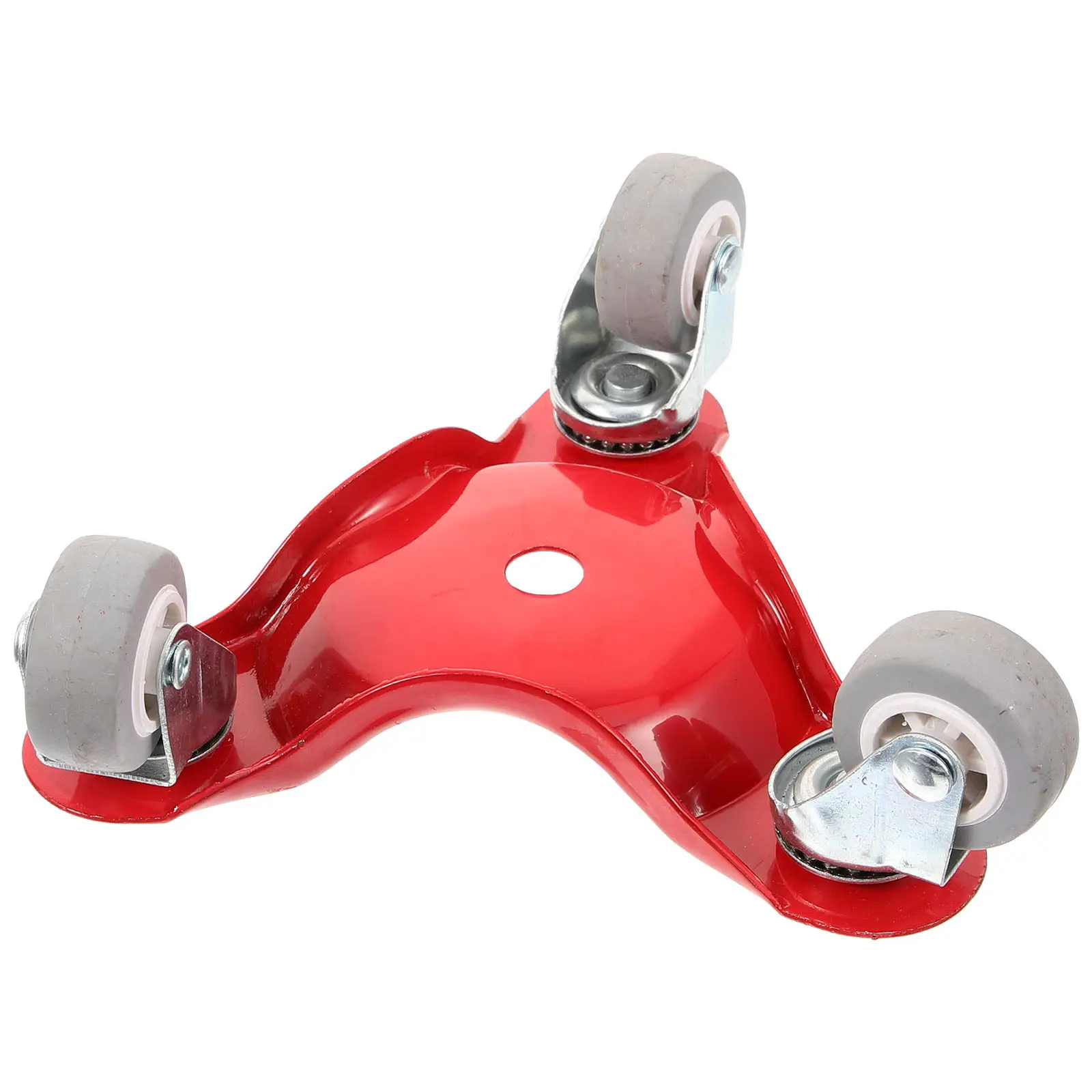 1pcs Furniture Dolly 3-Wheel Heavy Duty Moving Tool For Furniture Appliances Metal Mover Wheel Dolly Moving Tri-Dolly Hardware