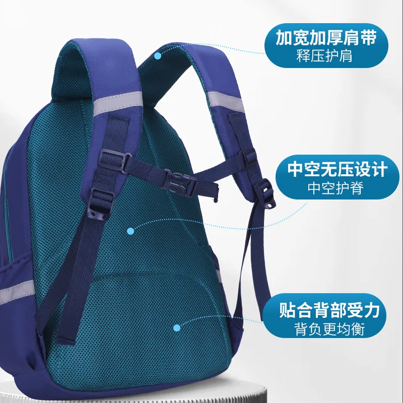 Tas Ransel Sekolah Dasar untuk Kelas 1-6, Tas Sekolah untuk Anak Laki-laki Perempuan, Tas Buku Ergonomis untuk Anak, Kembali ke Sekolah