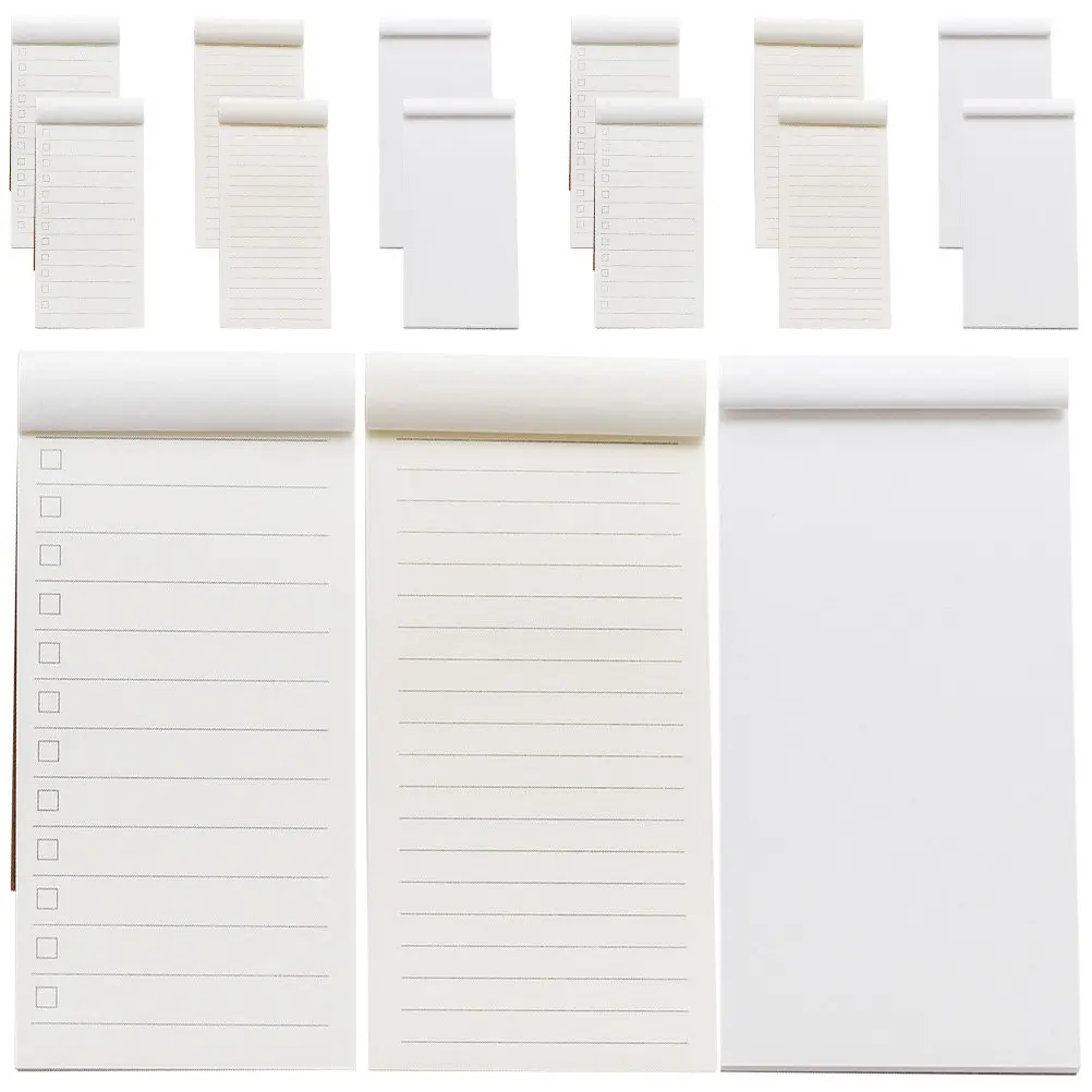 

Набор из 15 ежедневных блокнотов-планировщиков: маленькие портативные отрывные блокноты для заметок, для офиса, школы, организации задач и списков дел