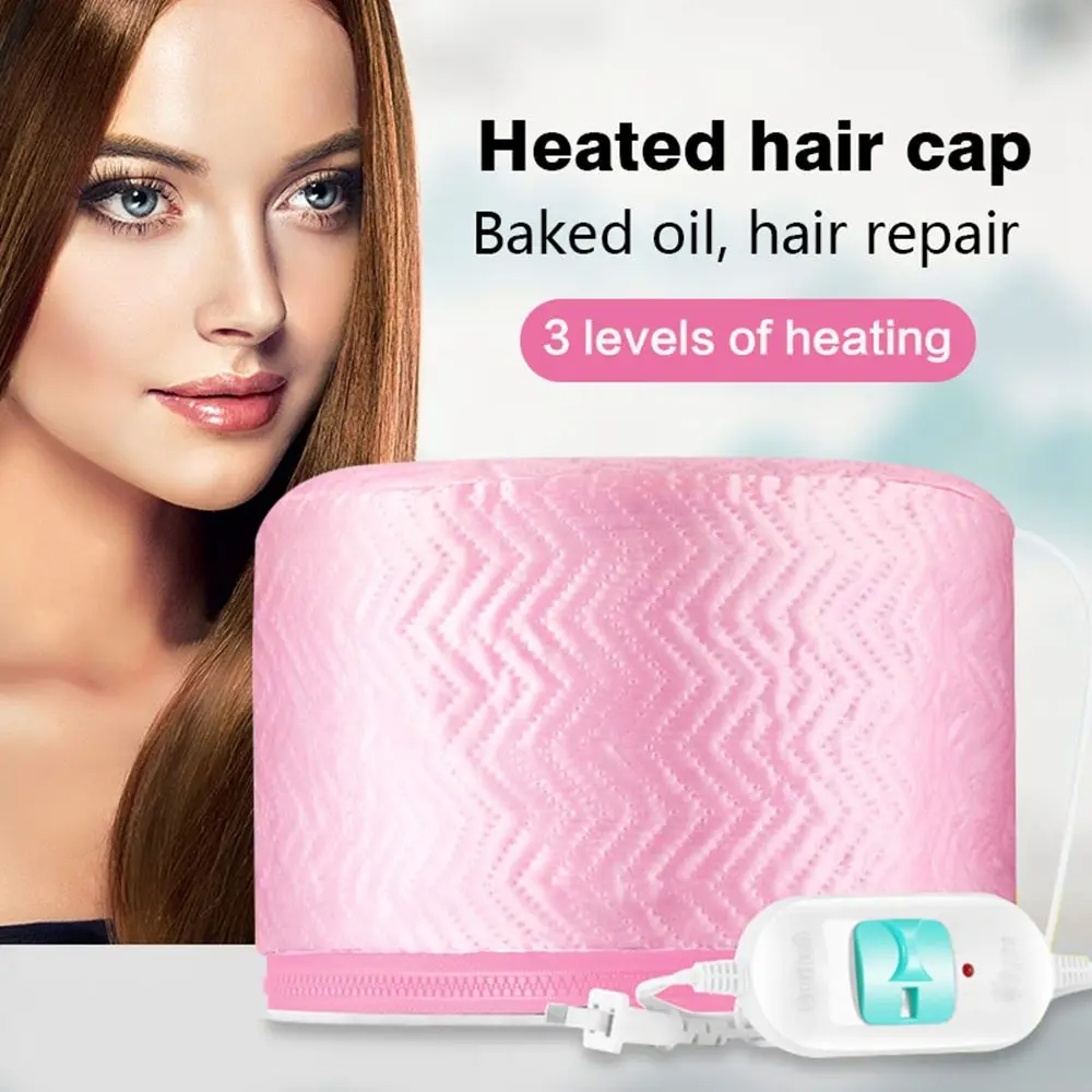 

Fabric Treatment Perm For Home Thermal Barber Shop Electric Heating Cap Hair Supplies Heat Hat Hair Dryers
