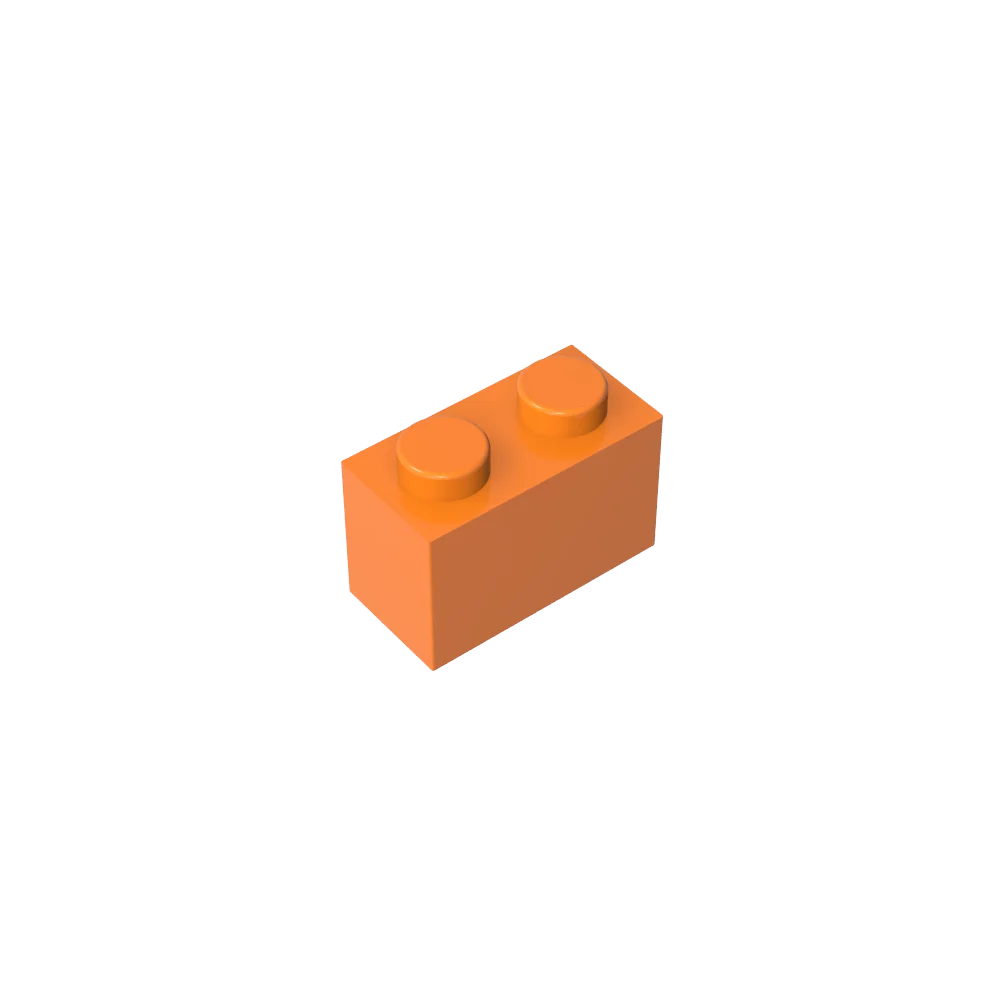Gobricks 10 Stück Ziegel 1 x 2 Teile 3004 kompatible Montage DIY Baustein Konstruktionsspielzeug für Kinder Erwachsene kreatives Moc-Modell