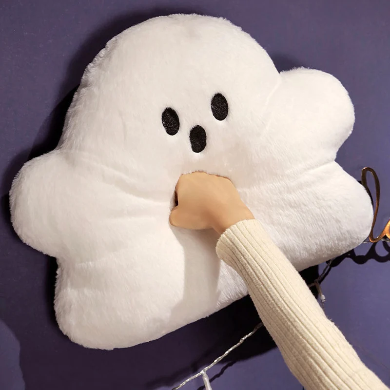 Halloween Stuffed Animal Spoofing Ghost Pumpkin Bat Creative Cloud Pillow Throw Pillow Party Gift Doll Home Bedroom Decoration