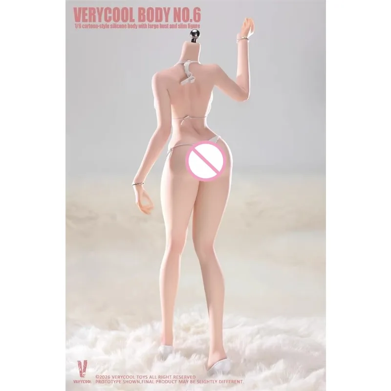 

Presale VERYCOOL VCD-06 1/6 Scale Beauty Soldier Platinum Silicone Steel Bone Plump Female Movable Joint Action Figure Body