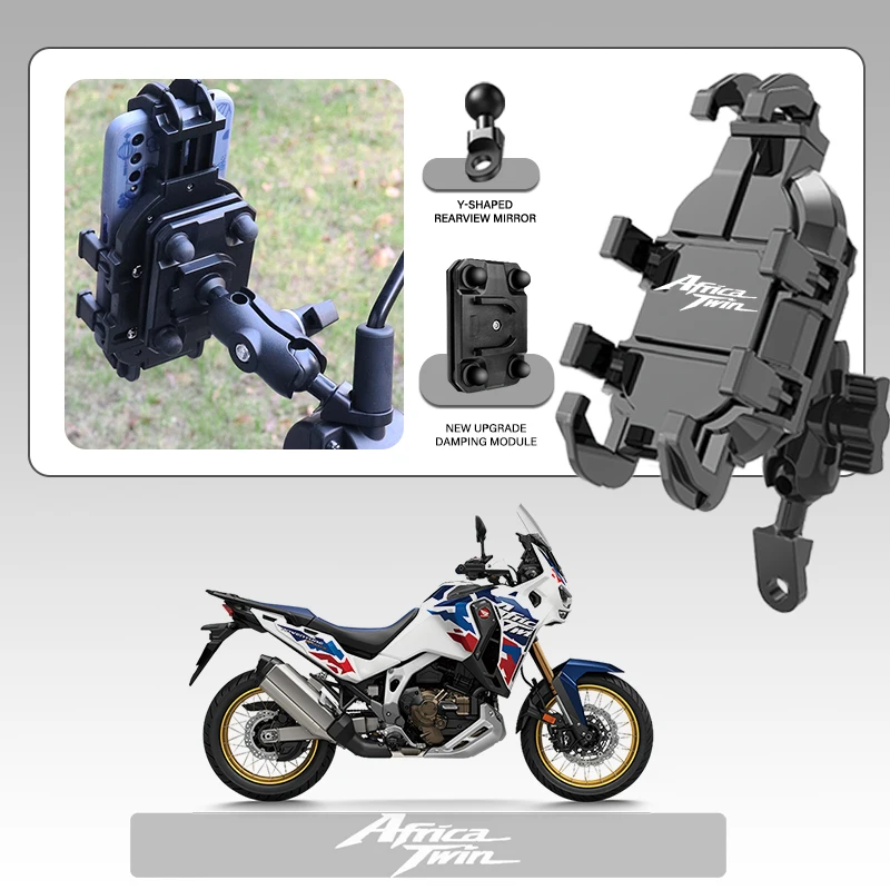 

High-Grade Mobile Phone Holder GPS Stand Bracket Motorcycle Accessories For HONDA Africa Twin CRF1100 CRF1100L AfricaTwin NC750