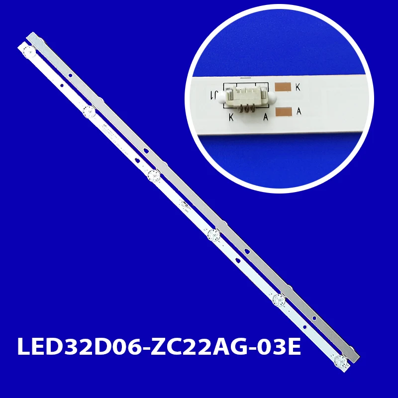 LED strip For ONN 100012589 ELEMENT E1AA32R JVC LT-32MAW205 LT-32C490 LT-32MAW388 32RC23 TV Bar LED32D06-ZC22AG-03E 30332006002E