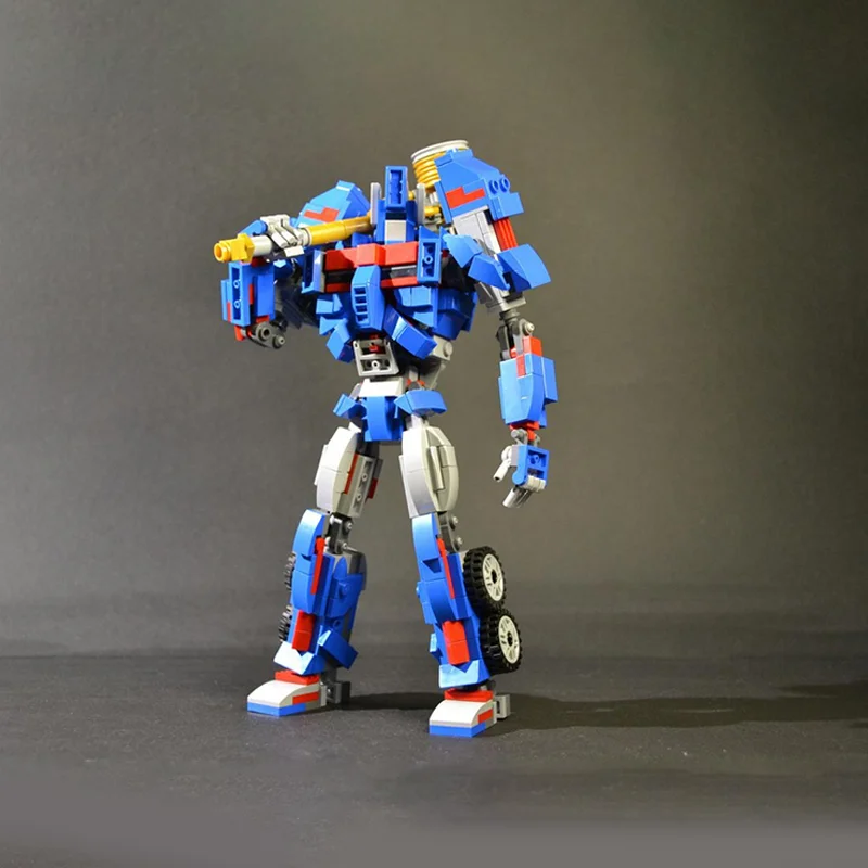 NEW 560PCS MOC Creative Model Ultra Magnus Transformers Prime Building Blocks Assembly Building Blocks Display Birthday Gift Set