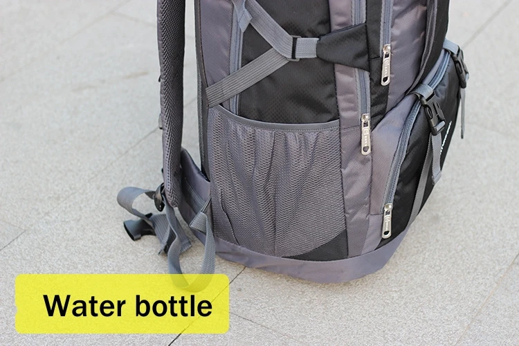Outdoor 80L Large Capacity Waterproof Camping Hiking Backpack Men Women Trekking Climb Travel Luggage Bag Oxford Cloth Rucksack