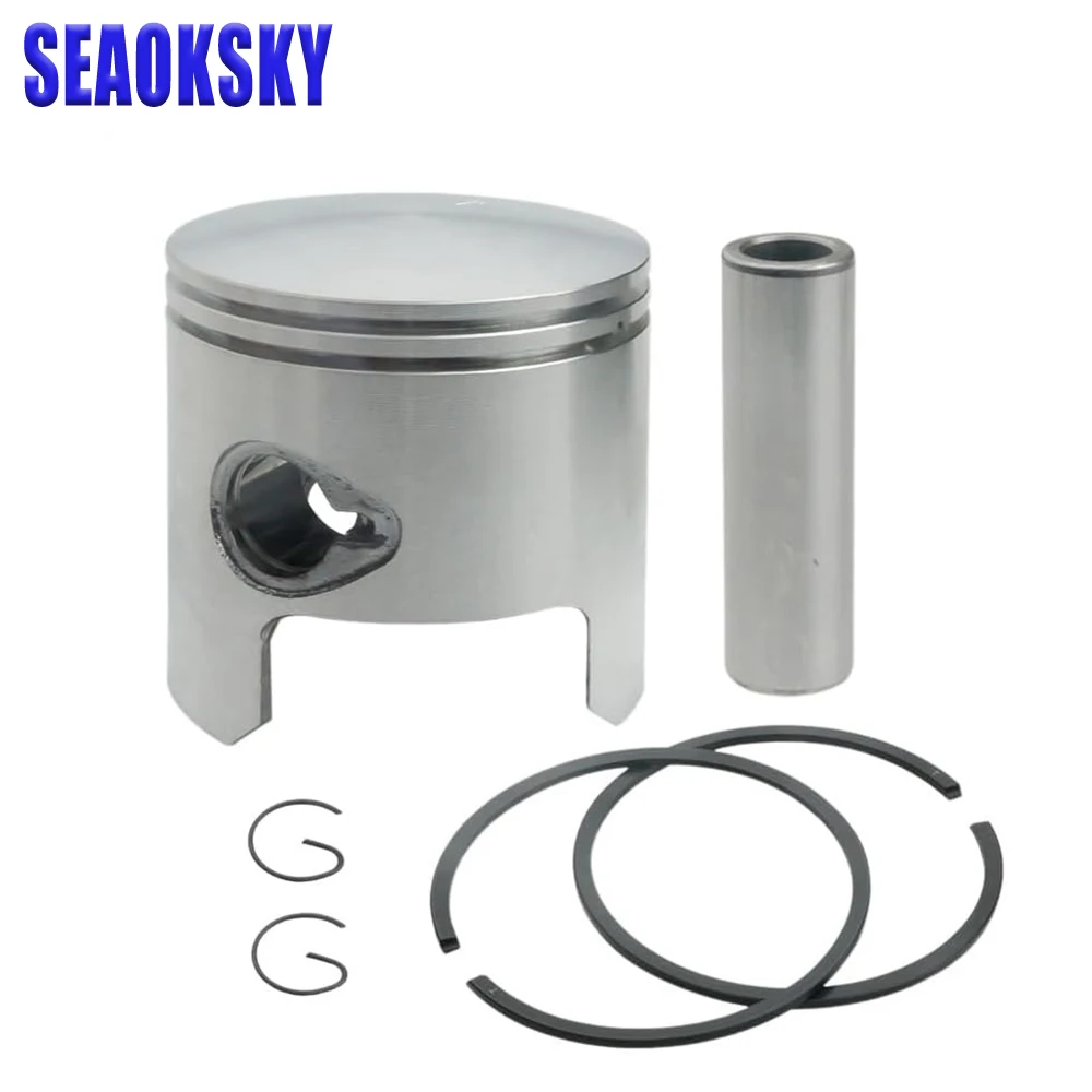 

Piston Set WITH RINGS (STD) For Tohatsu M40D 40HP 3C8-00001-3 356-00011-1 68MM 3C8-00001 for Mercury Mariner 3Cyl 779-9615 2