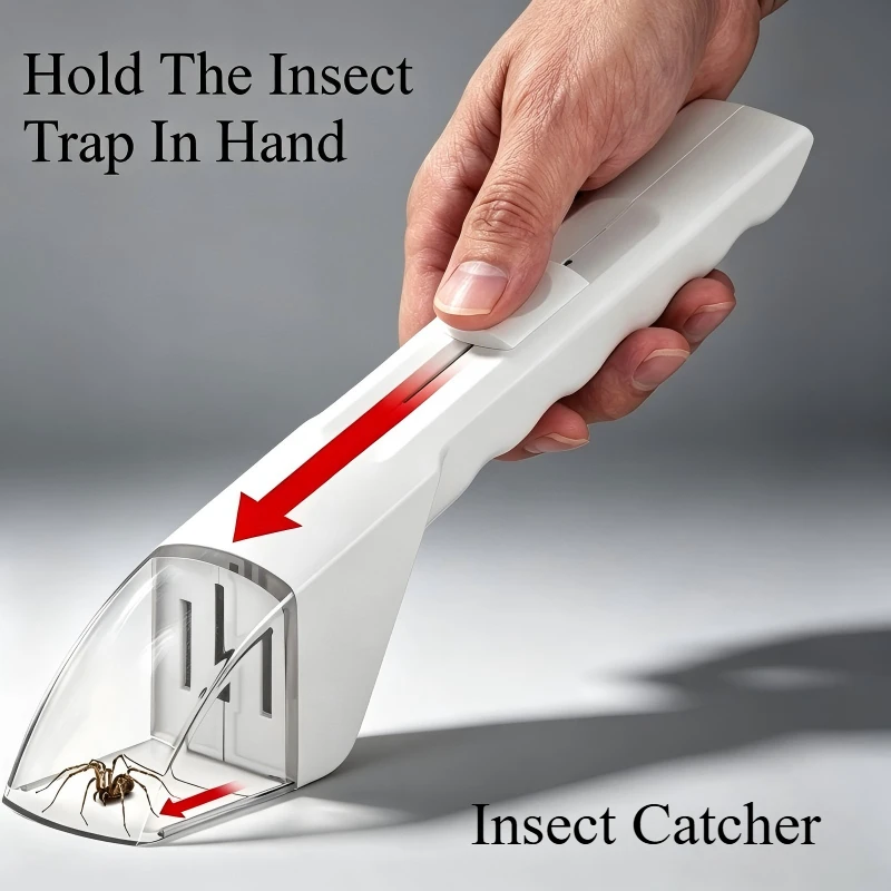New Product Insect Catcher Handheld Insect CatcherSpider Catcher BeeCatcher Insect Clamping Device Ultimate Insect Catching Tool