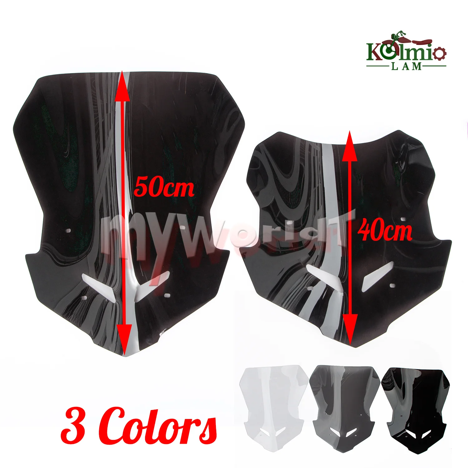 Fit For  MT09 TRACER 900 GT 9GT 2021 - 2023 Motorcycle Windscreen Windshield