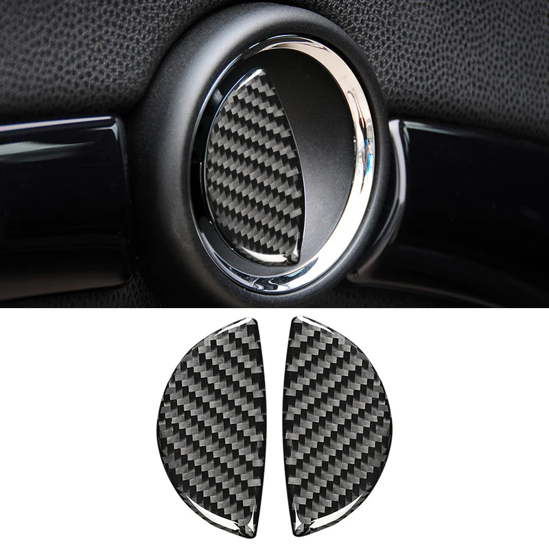 Carbon Fiber Car Interior Door Handle Stickers Decal Decor for Mini Cooper R55 R56 R60 Clubman Countryman F55 F54 F60