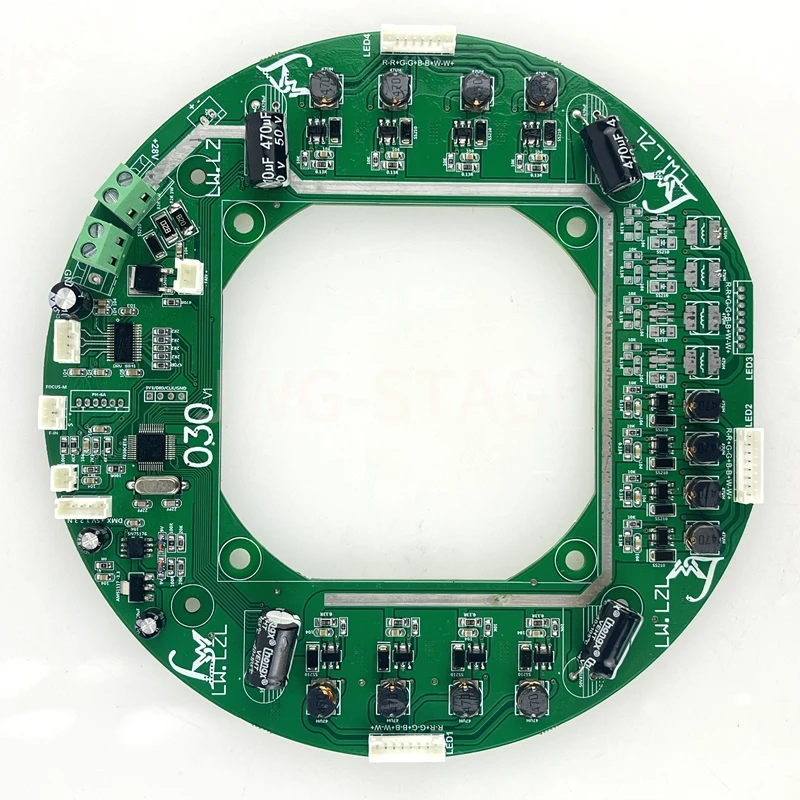 

Материнская плата LW для 19x15 Вт, зум, светодиодный светильник с подвижной головкой, запасные части, аксессуары