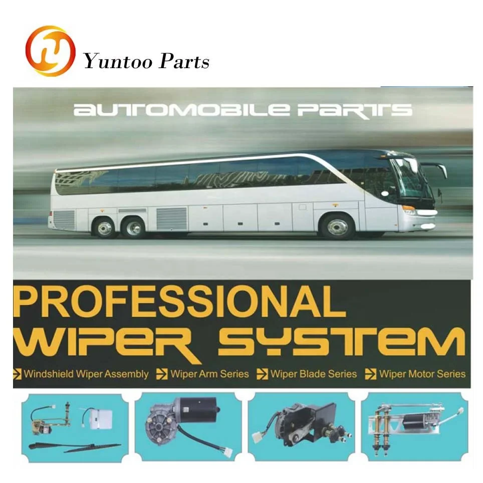90 Degree Wiper Angel Bus Wiper Motor  DJ125001 ZD2733A Windshield Wiper Motor