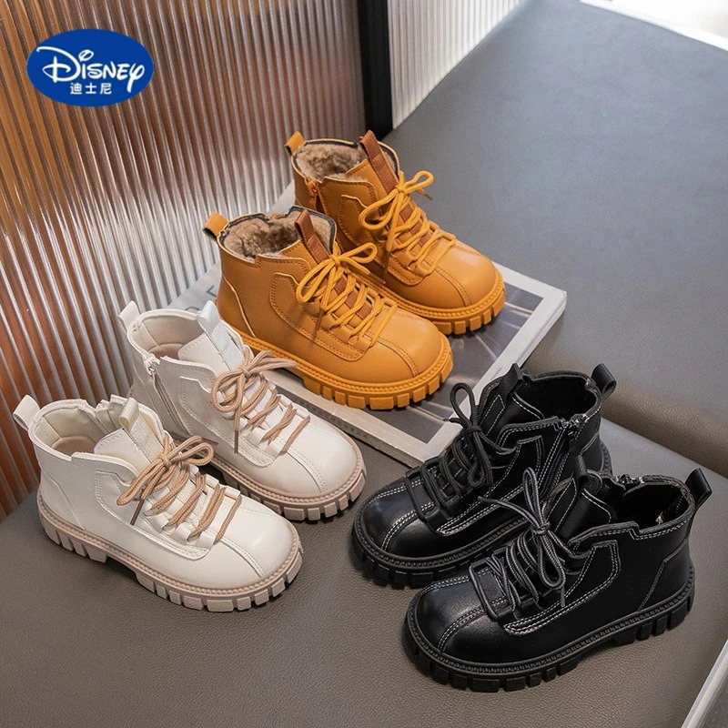 حذاء الكاحل ديزني كيدز 2025 | مارتيني على الطراز الكوري بنعل ناعم مضاد للانزلاق، متين ومتعدد الاستخدامات للأطفال الكبار #4